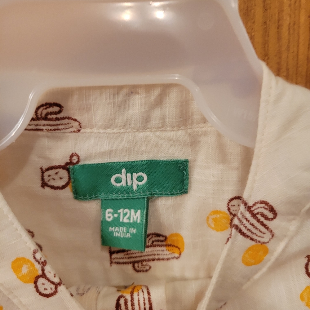 Baby Cactus Blouse Size 6-12mos. - Picture 5 of 5